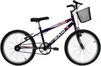 Bicicleta Aro 20 Bike Infantil Meninas feminina com cesta Saidx