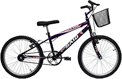 Bicicleta Aro 20 Bike Infantil Meninas feminina com cesta Saidx