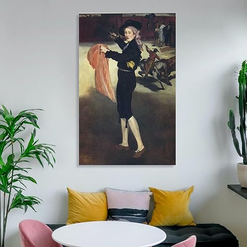 Vista 6 de Edgar Degas - Póster artístico de Victorine Meurent in The Costume of An Espada, póster estético, pintura de pared, pósteres de lienzo, regalos