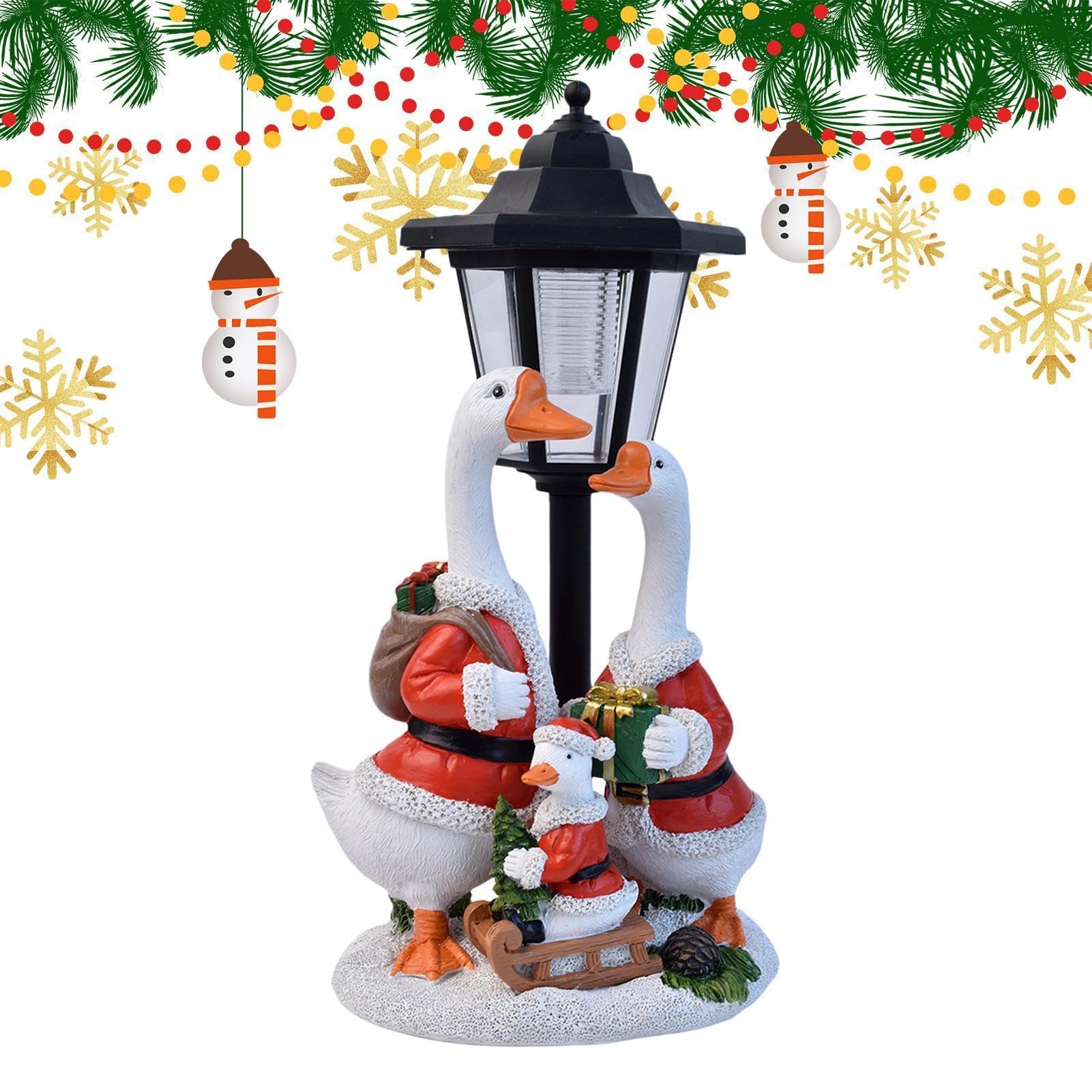 Portico Oca Solare LED Luce Sensore Automatico Combinando Una Figura Di