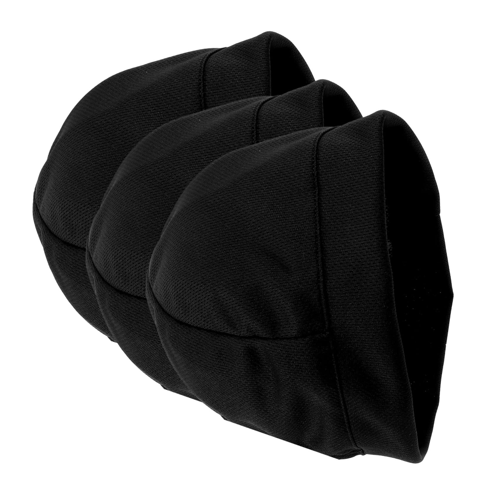 BESPORTBLE 3pcs Liner Cycling Sports Hat Windproof Sun Protection Helmet Sweat Liner Quick Dry for Outdoor Activities Black