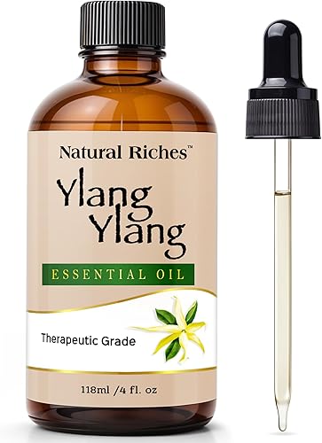 Miniatura 10 de Natural Riches Aceite esencial de limón grado terapéutico 100 puro y natural grado terapéutico prémium con cuentagotas de vidrio 4 onzas