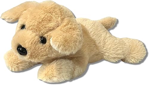 Golden Retriever - Peluches para perros de peluche suaves y abrazables de 95 x 7 pulgadas Best Stun Retriever animal de peluche para cachorros para