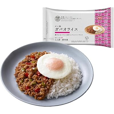 完全メシ DELI 日清食品 冷凍 タイ風ガパオライス 5食セット レトルト 冷凍弁当 タイ料理 レンチン たんぱく質PFCバランス 食物繊維