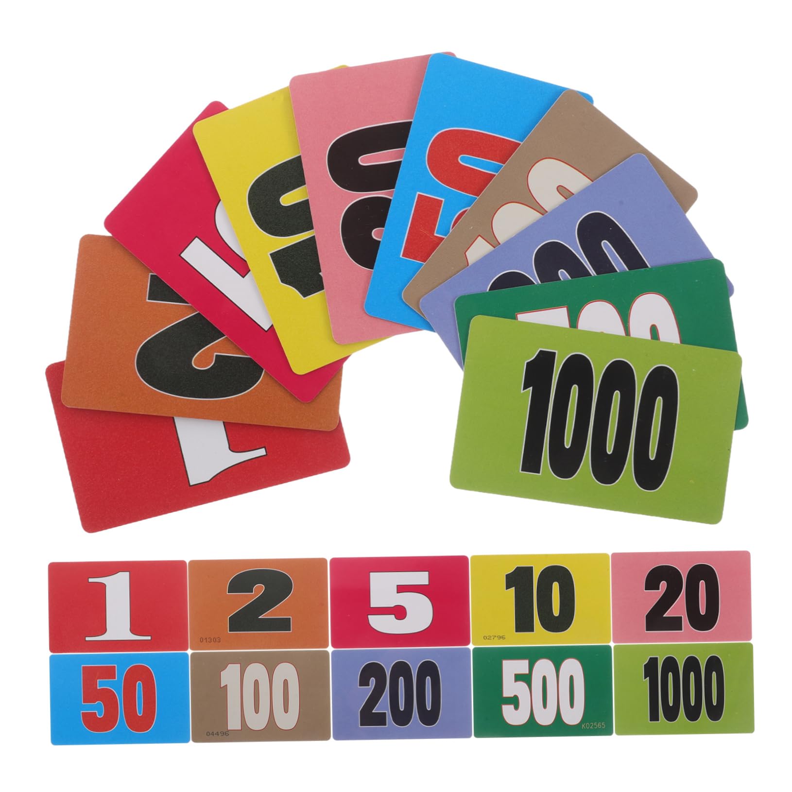 SUPVOX 40pcs Poker Chip Game Tokens Blank Cards Chip Mini Poker Token Boards Plastic Game