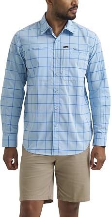 ATG Mens Long Sleeve Hike to Fish Shirt