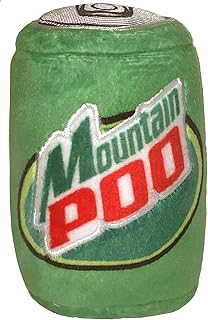 H&K for Dogs Power Plush | Mountain Poo (Small) | Funny Dog Toy | Dog Toy with Squeaker | Dog Gift | Fun, Durable, and Safe | Squeaky Dog Toy