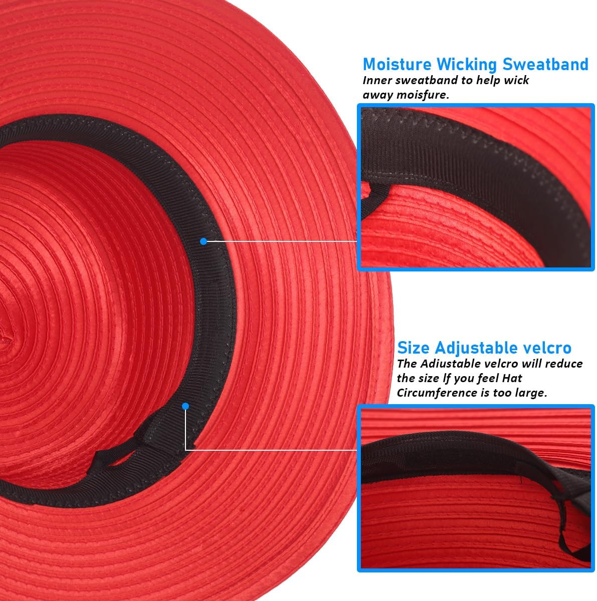 Derby Hat for Women Church Tea Party Wedding Cloche Bowler Bucket Hats - Image 5