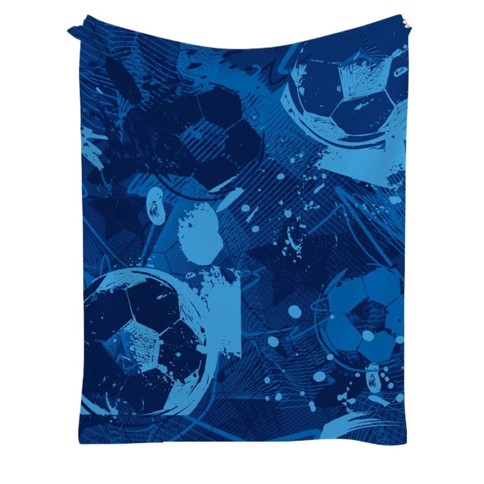 WSQHAO Football Printed Soft Warm Throw Blanket Winter For Couch Bed for Bed Couch(Color2)