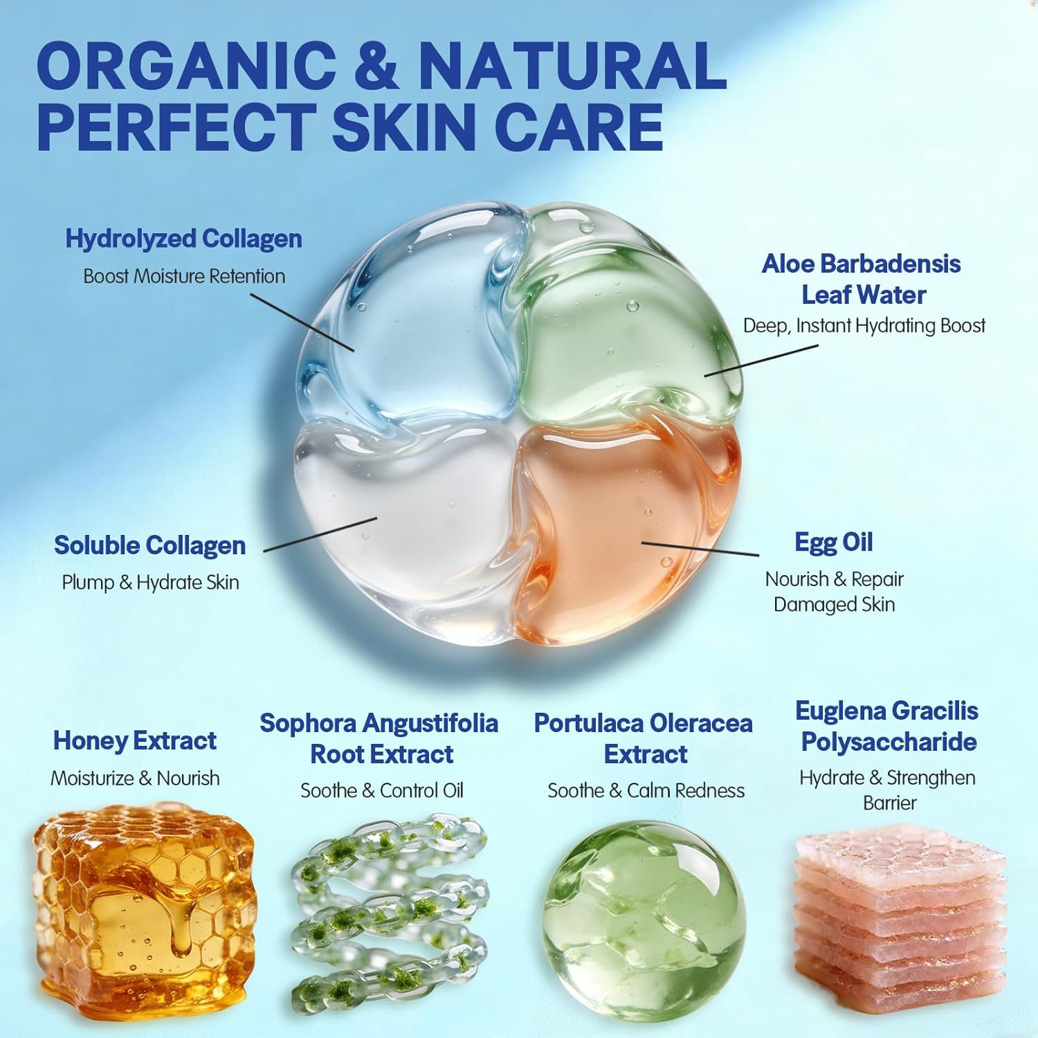 Face & Neck Firming Cream - Ceramide Moisturizer for Women - Anti Aging Formula for Tightening and Lifting with Retinol,Collagen,Hyaluronic Acid - Day & Night Cream for Sensitive & Mature Skin, 1.7 OZ - Image 4