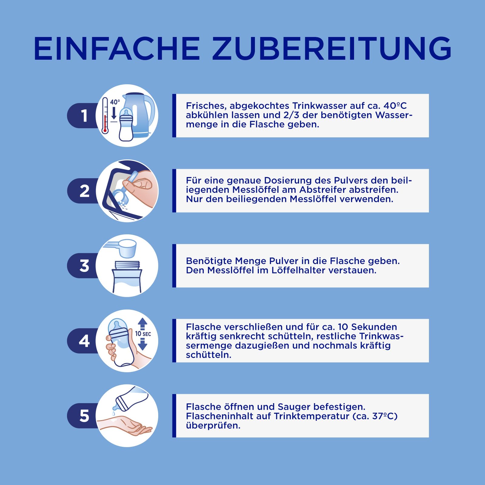 Aptamil Care 2 – Folgemilch nach dem 6. Monat, Mit Omega 3 & 6, DHA & ARA, Ohne Palmöl, Babynahrung, Milchpulver, 1x 800 g (Packung mit 6)