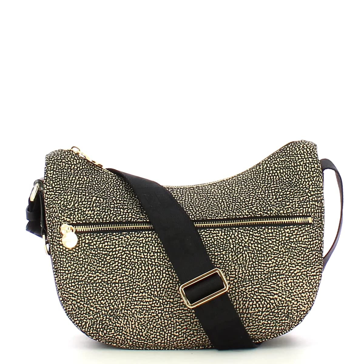 BORBONESEBorsa Donna Sacca Piccola Borbonese 934107I15X11-Op Naturale/Nero