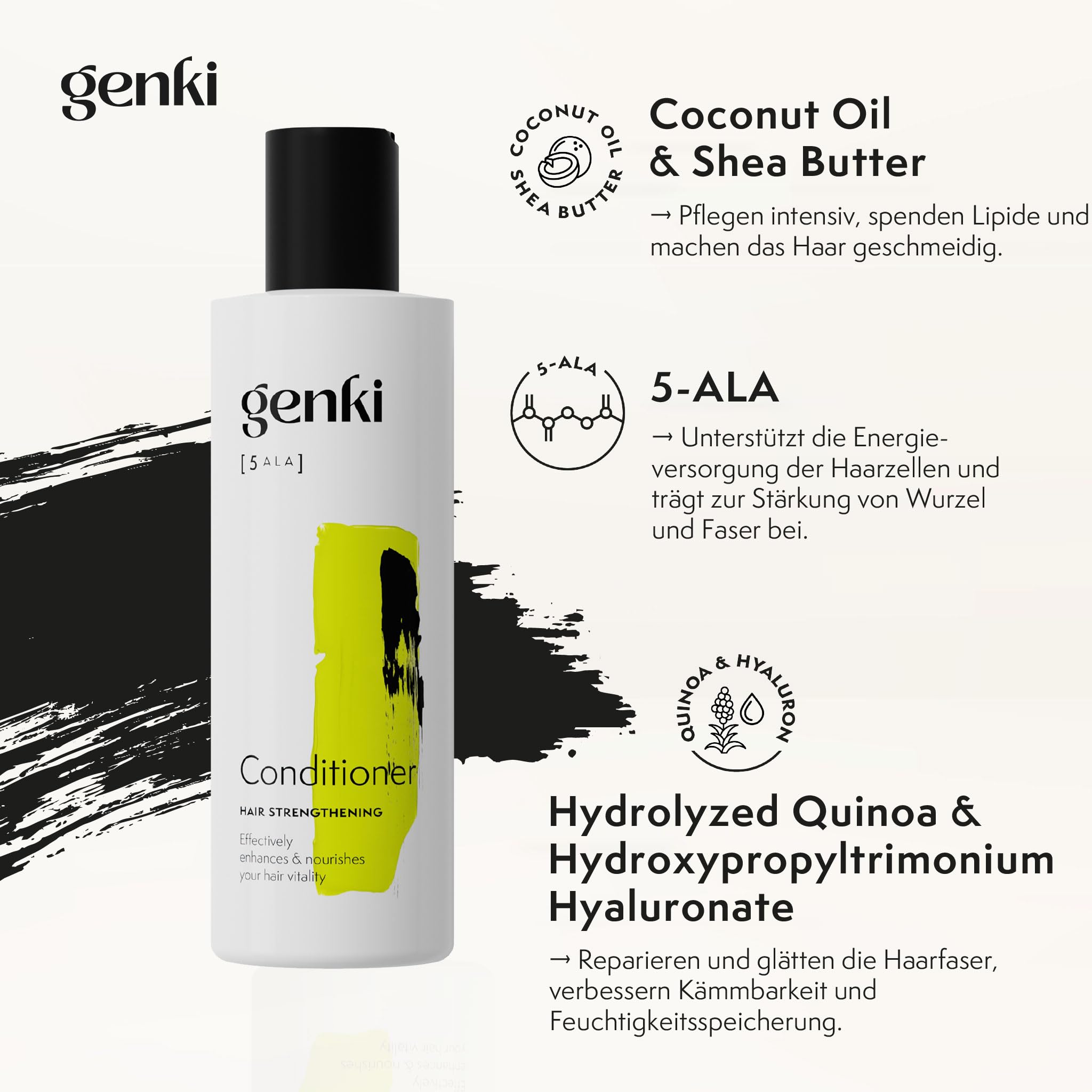 Hair Strengthening Set Shampoo, Conditioner und Haarserum