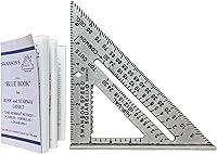 Swanson S0101 7-Inch Speed Square Blue - Durable Aluminum Multi-Tool for Rafters, Framing, Roofing & DIY Precision
