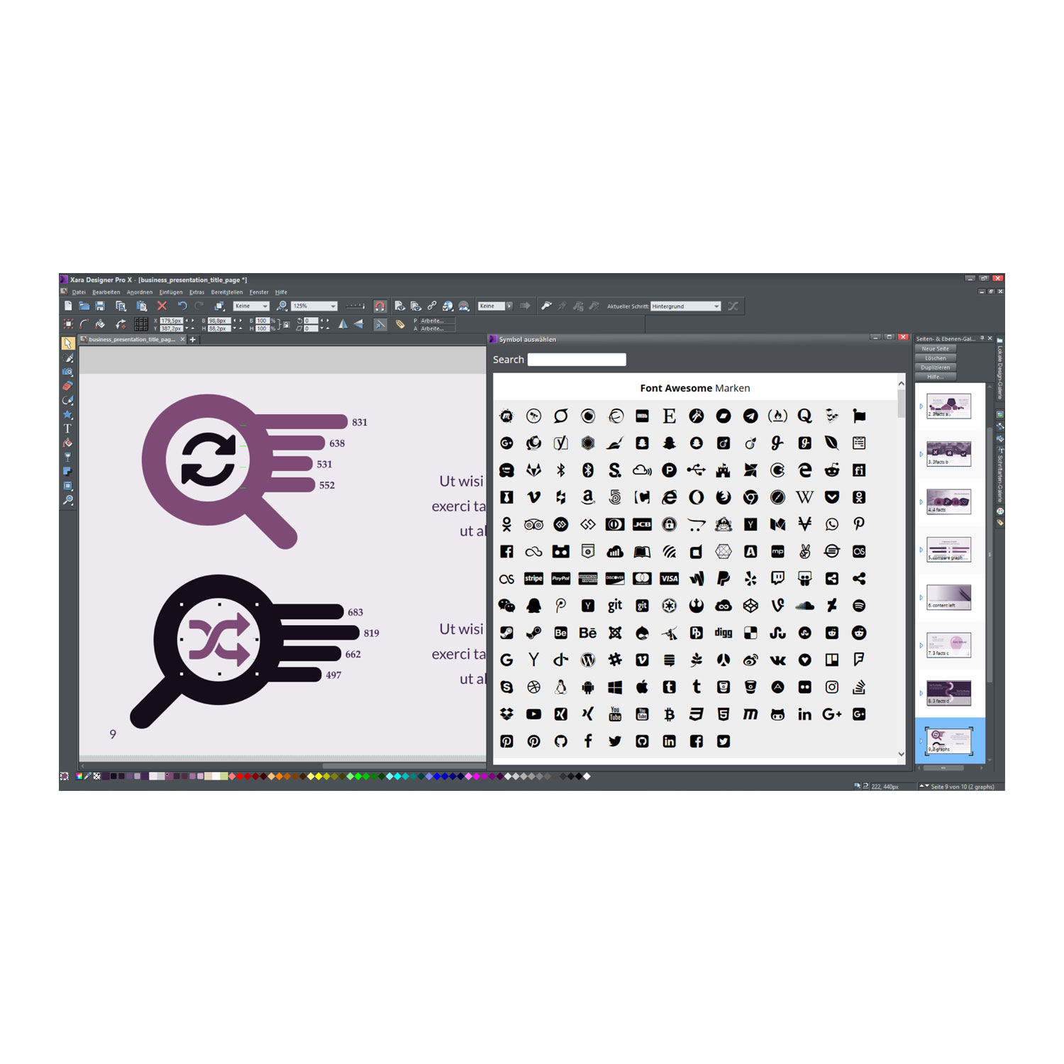 Xara Designer Pro X– Version 15 – Webdesign, Bildbearbeitung, Grafikdesign, DTP & Präsentationen [Download]