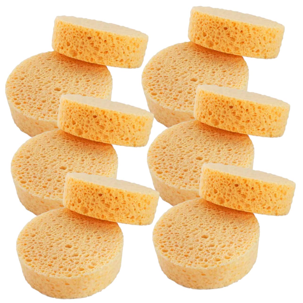 Housoutil 125 Stk Kompressionsgesichtspuff gesichtsschwamm reinigung Gesichtsschwämme Schrubber Schwamm Make-up-Schwämme Spa Stiftung Make-up-Puder Puderquaste Gesichtswäsche
