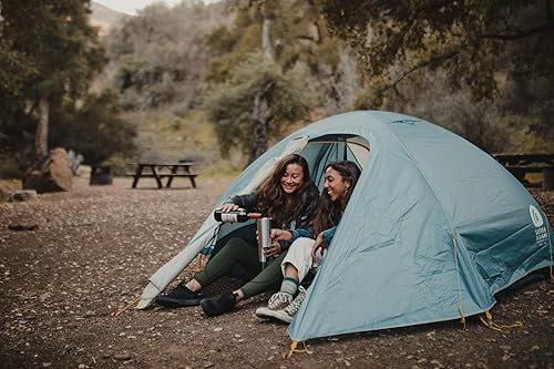 Miniatura 3 de Sierra Designs Full Moon - Tienda de campaña ligera, para mochileros y campamentos, diseño de 2 puertas y 2 vestíbulos, incluye bolsa de burrito