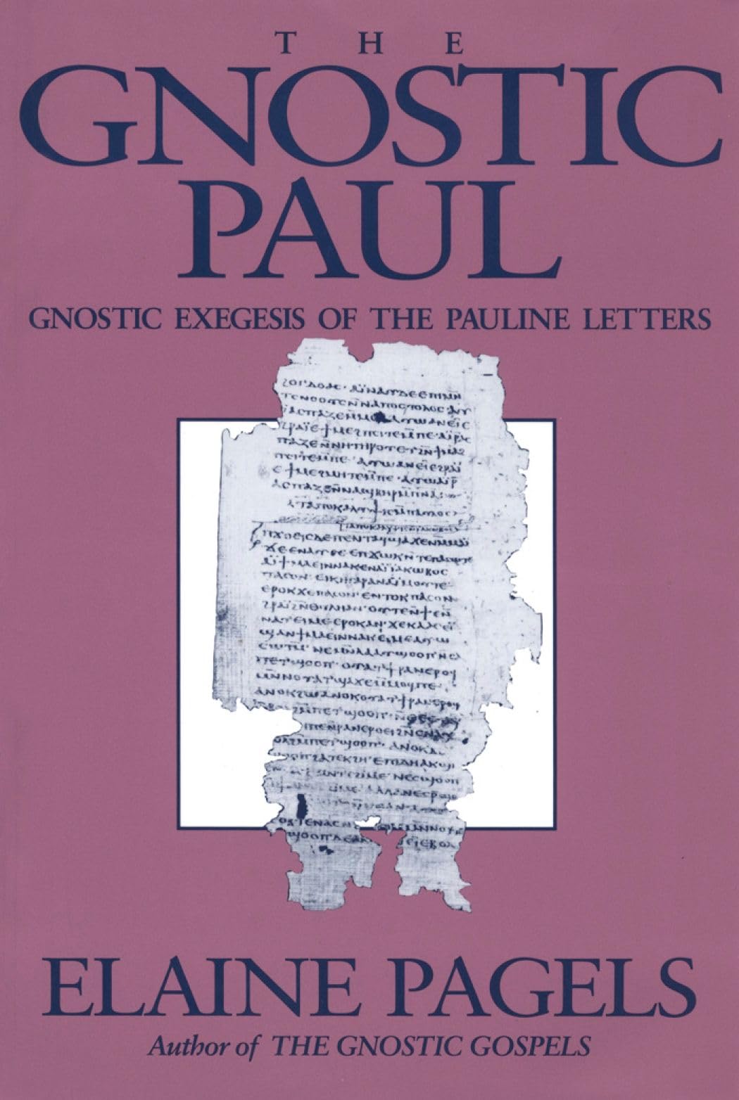 Gnostic Paul: Gnostic Exegesis of the Pauline Letters