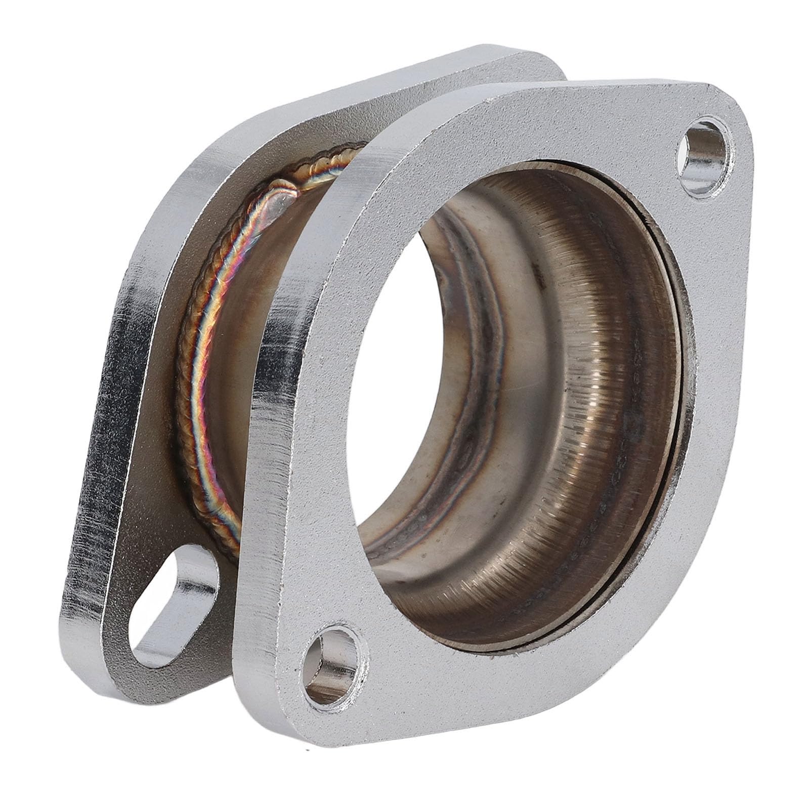 Adaptador de Brida de Extensión de Escape de 2,5 a 3 Pulgadas, Acero Dulce Mecanizado por CNC para la Mayoría de los Automóviles, con Ancho Central de 4,1 y 3,9 Pulgadas