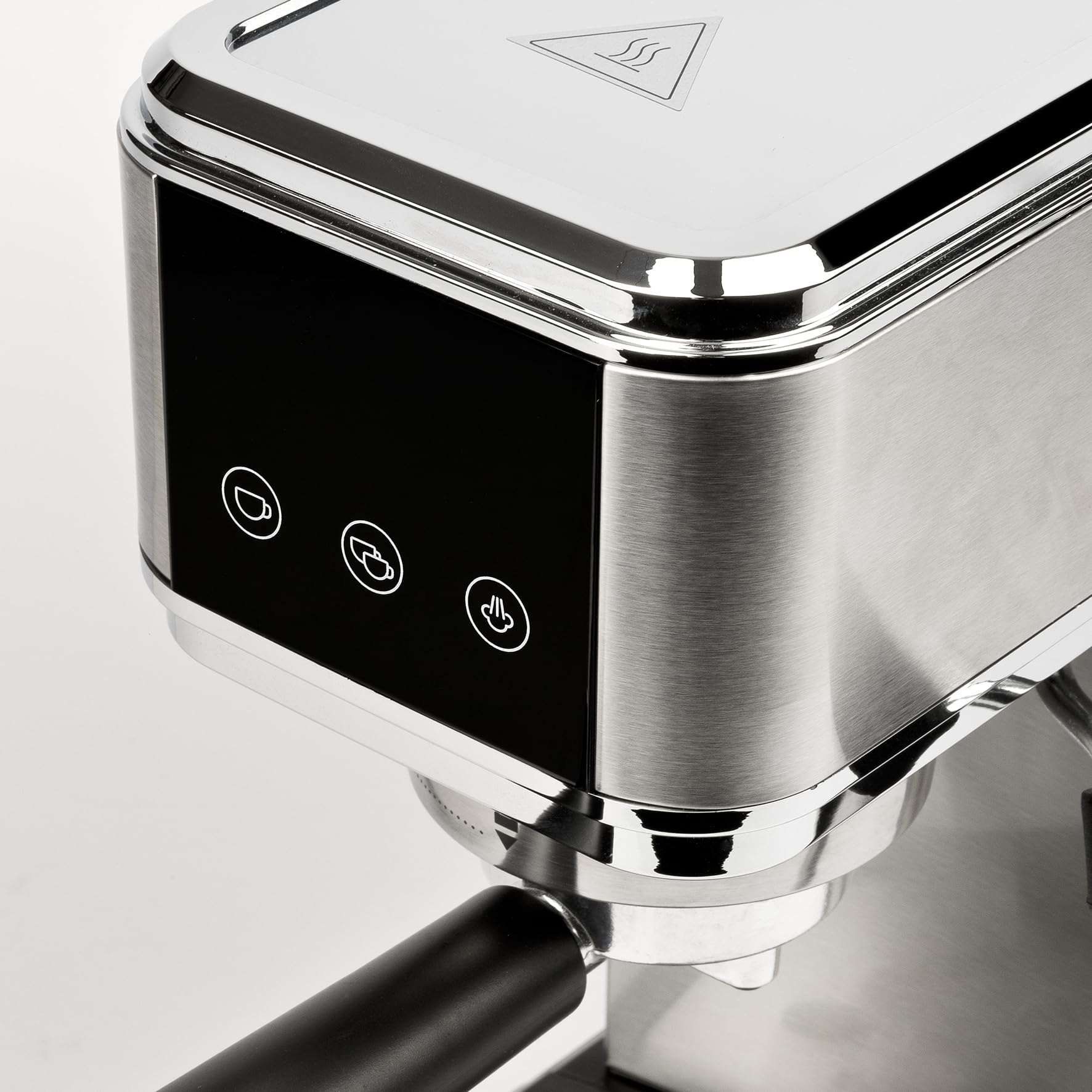 G3 Ferrari G10189 Tiffany Macchina da Caffè Espresso,15 Bar, Scaldatazze, Compatibile con Cialde e Caffè in Polvere, Funzione Standby e Sleep, Cappuccinatore, 3 Filtri INOX, Serbatoio 1L