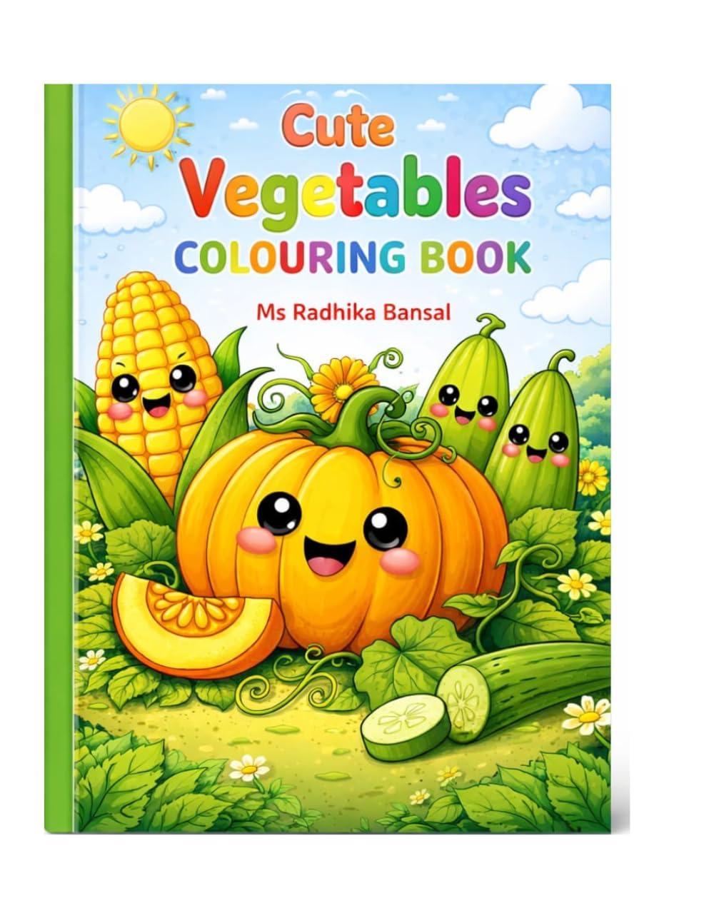 Veggie fun Coloring book for kids
