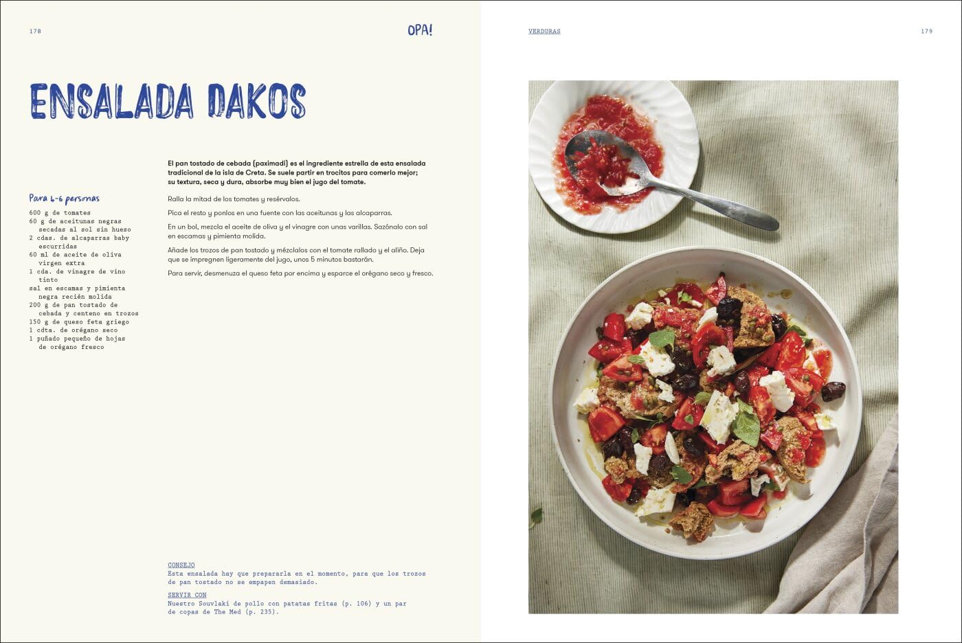Opa!: Auténticas recetas de taberna griega (Cocina)
