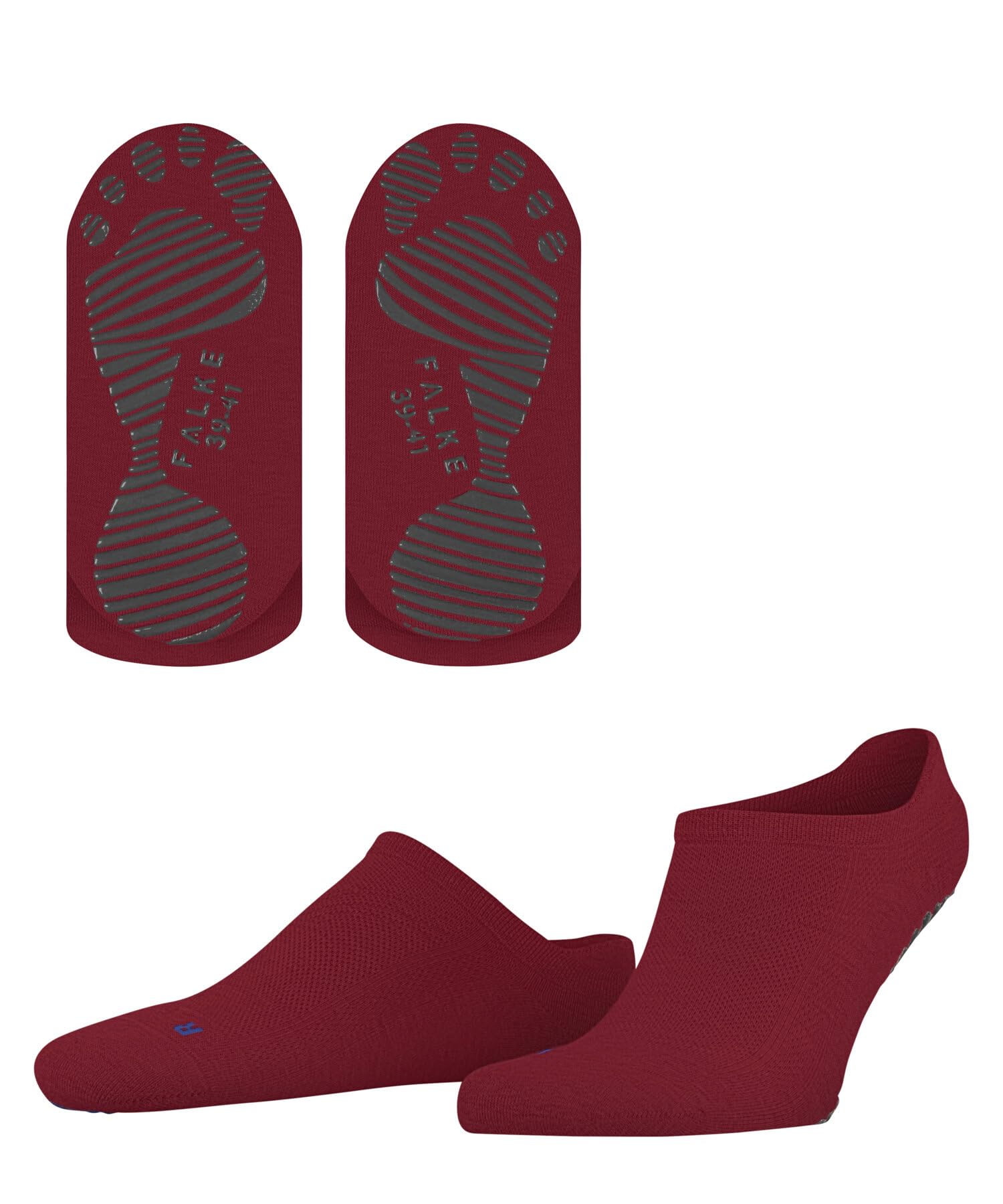 FALKE Cool Kick U Hp Soft Breathable Quick Drying Grips On Sole 1 Pair Grip socks, Pink Red Pepper 8074, 5.5/7.5 UK