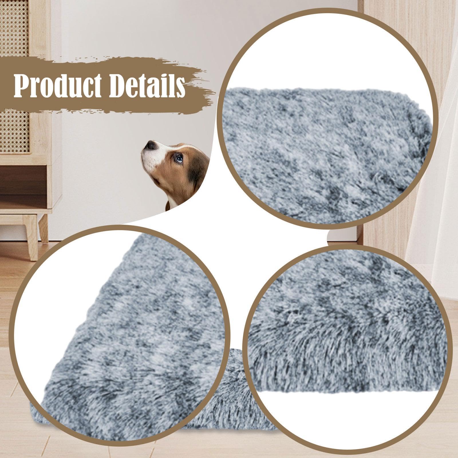 Tappetino Sottociotola per Cani e Gatti, 60x40 cm Antiscivolo Lavabile, Fondo in Gomma, Proteggi Pavimento per Piccola e Media Taglia- Xl