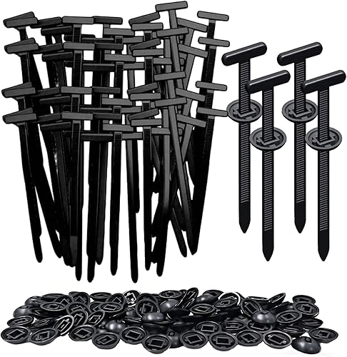 Miniatura 8 de Hebilla Universal de Bridas de Cable de Nailon, Nueva Actualización 2026 de Servicio Pesado con Sujetador de Bridas Autobloqueante con Remache, 100