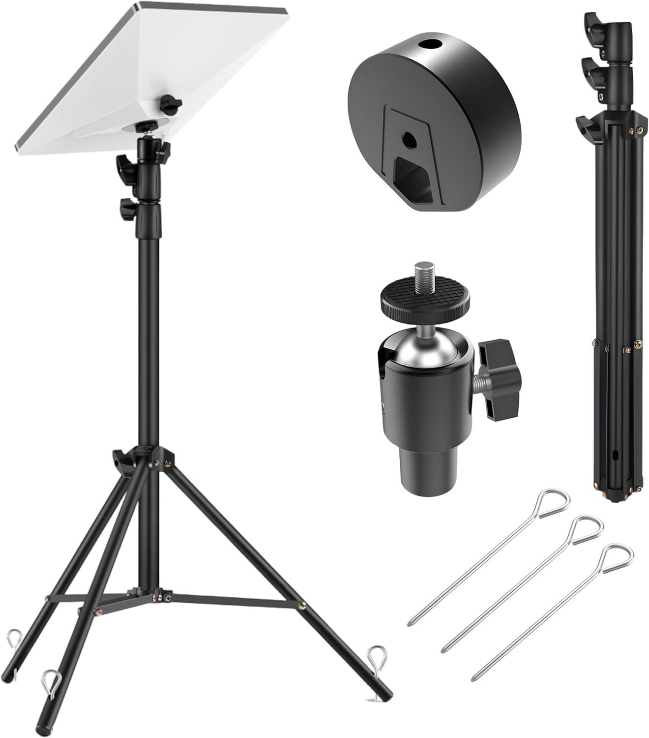 Starlink Mini Tripod & Mounting Kit with 360° Adjustable Gimbal - Portable for Camping, RV Travel, Backyard & Outdoor Work Use
