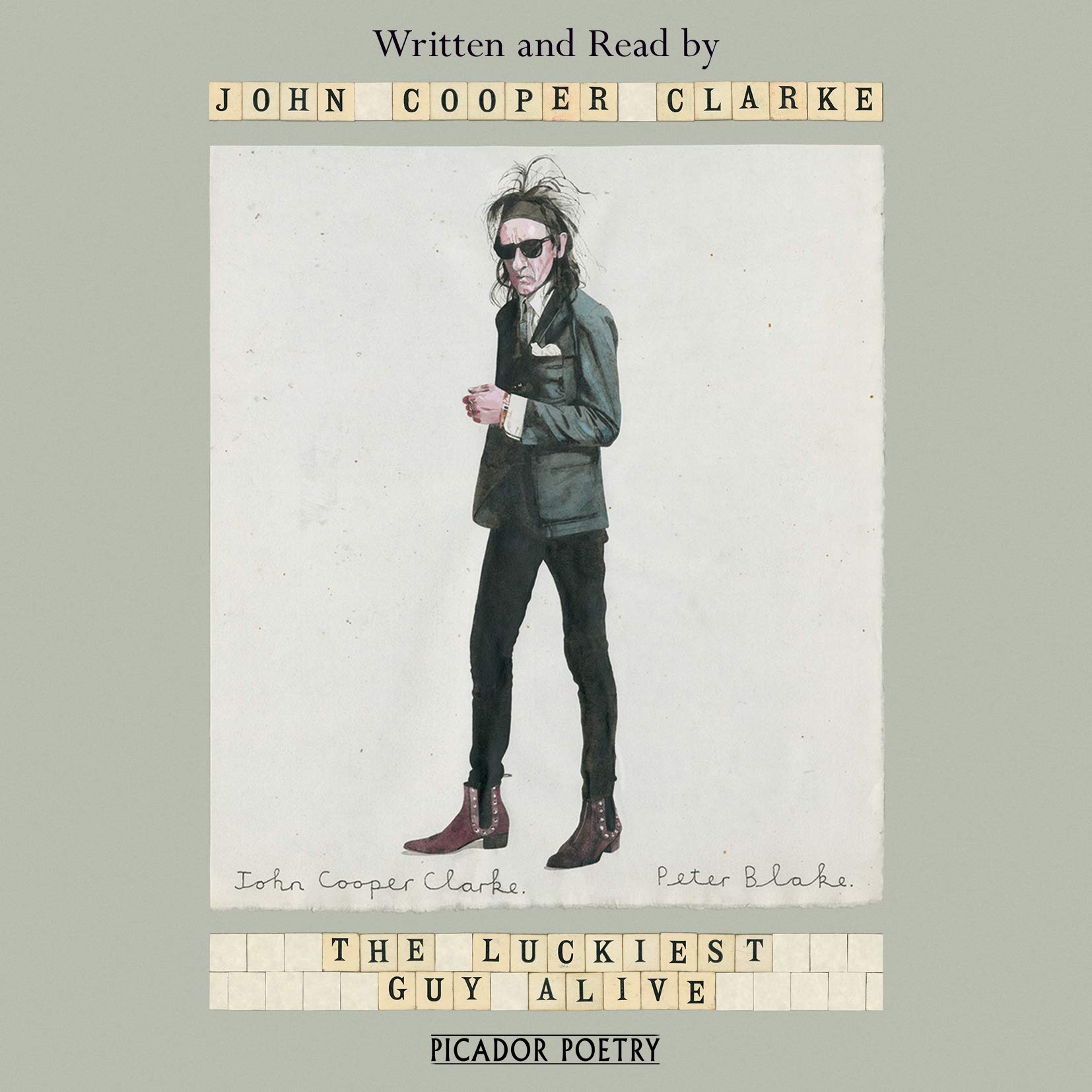 The Luckiest Guy Alive by John Cooper Clarke (CD-Audio)