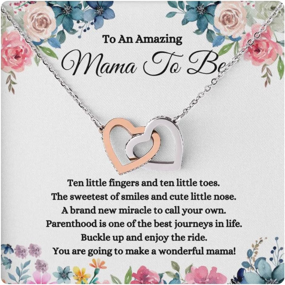 Heart Necklace for Mom To Be Best Jewelry for Pregnant