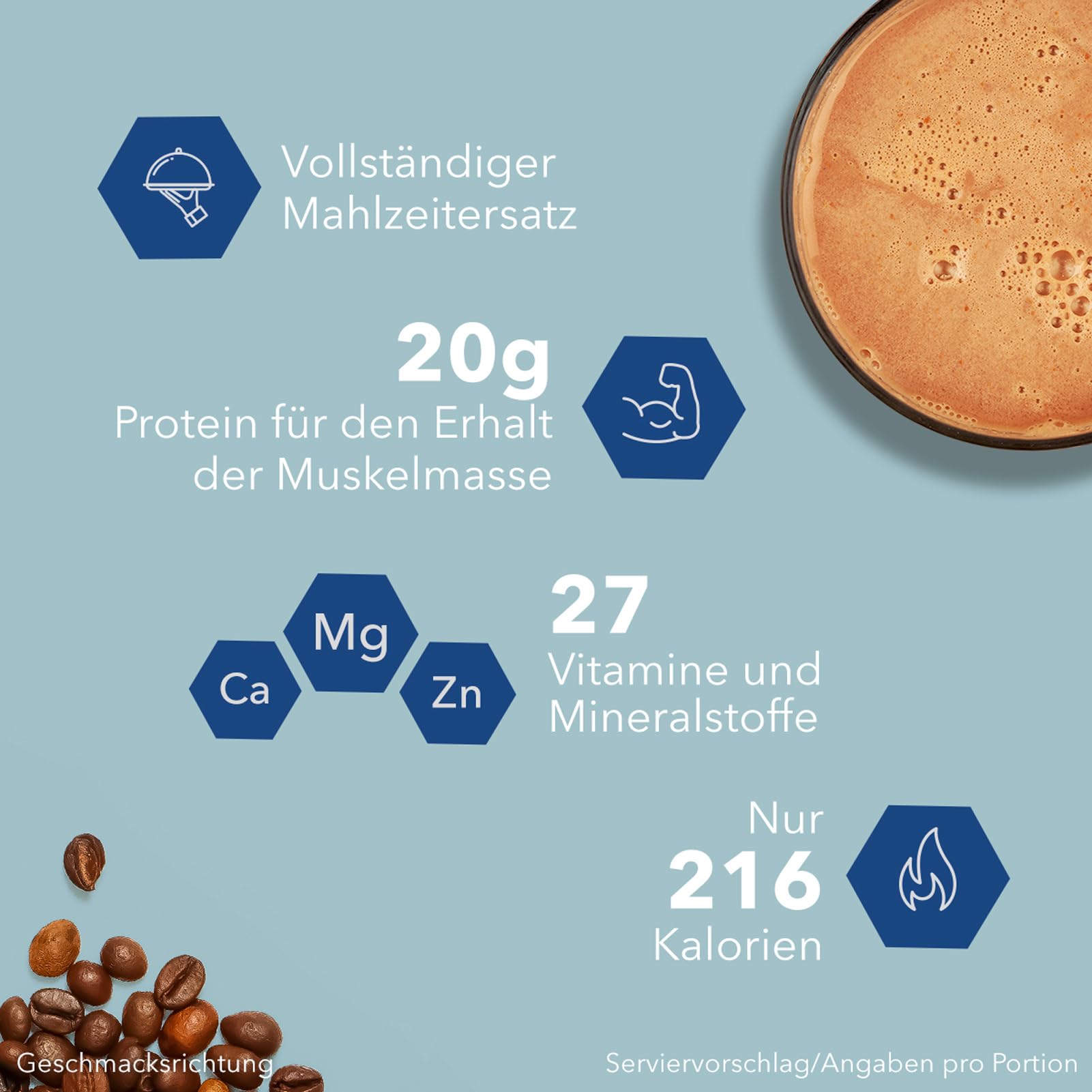 OPTIFAST home Drink Kaffee Pulver 8X55 g