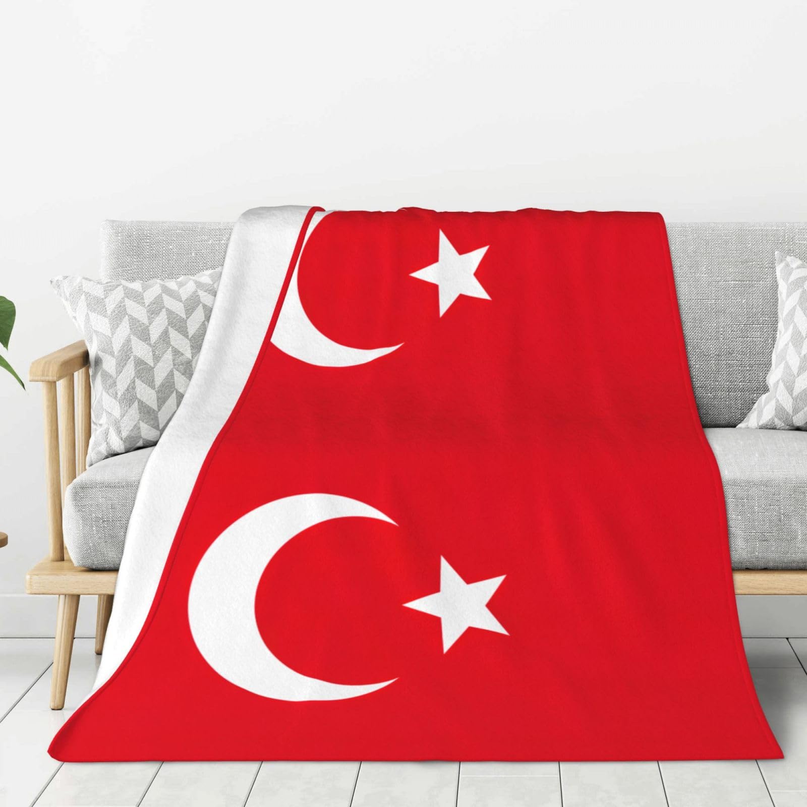 Couverture Turquie flanelle pour vos soirées cocooning et nuits fraîches
