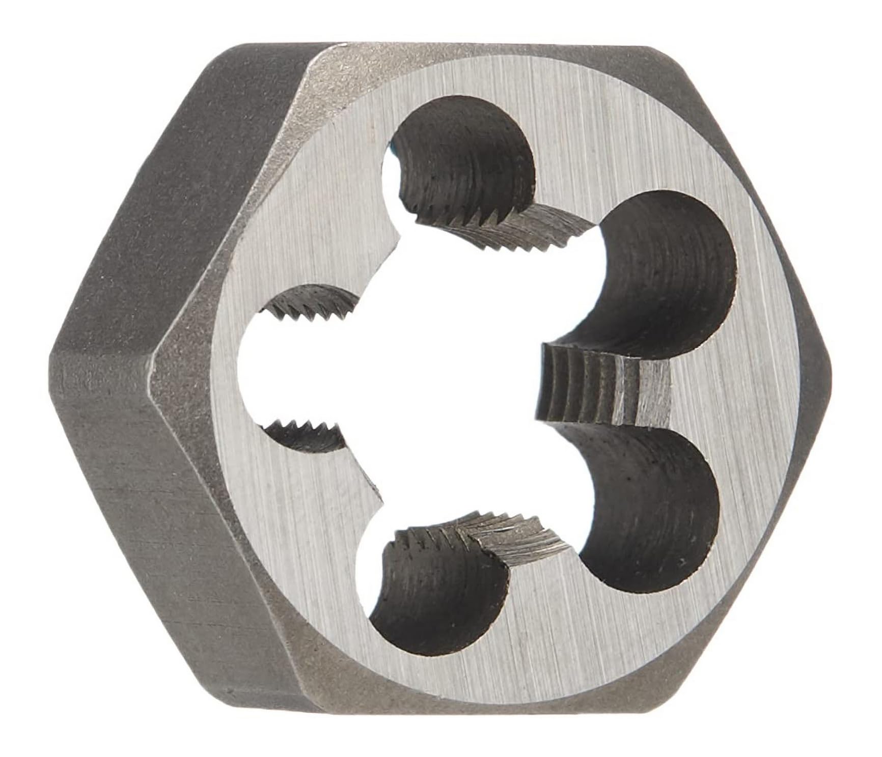 Drill America DWT Series Qualtech Carbon Steel Hex Rethreading Die, 3/4"-10 Size (Pack of 1) — view 13