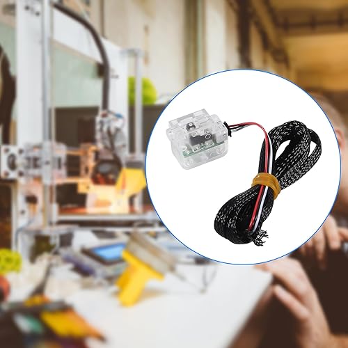 Miniatura 6 de Módulo de sensor de detección de rotura de filamentos Accesorios de impresora 3D con cable de 1 M para extrusora de filamento de 0.069 in Detector