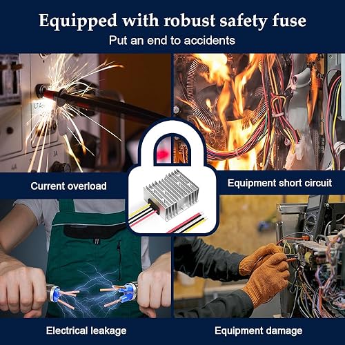 Miniatura 3 de Convertidor CC de 12 V a 24 V, 15 A, 360 W, resistente al agua, transformador de corriente continua para automóvil, camión, vehículo, barco, motor,