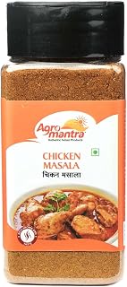 Agro Mantra Chicken Masala Powder 3.52oz (100g) | Authentic Indian Chicken Seasoning for Curry, Tandoori & Biryani | No Artificial Colors, No Preservatives