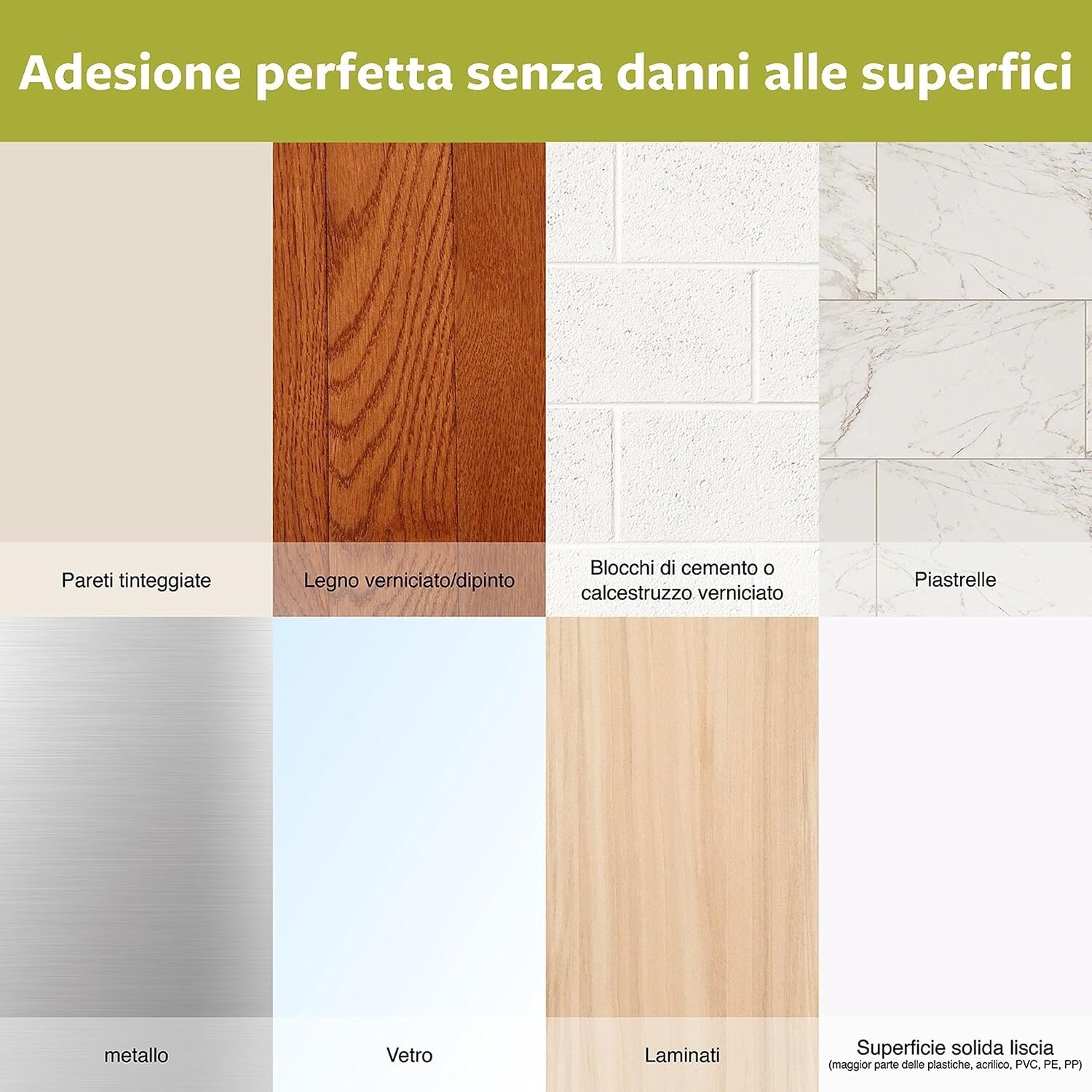 Command Strisce per Poster, 60 strisce Adesive Piccole - Ideale per Appendere Poster, Calendari o Immagini Senza Cornice