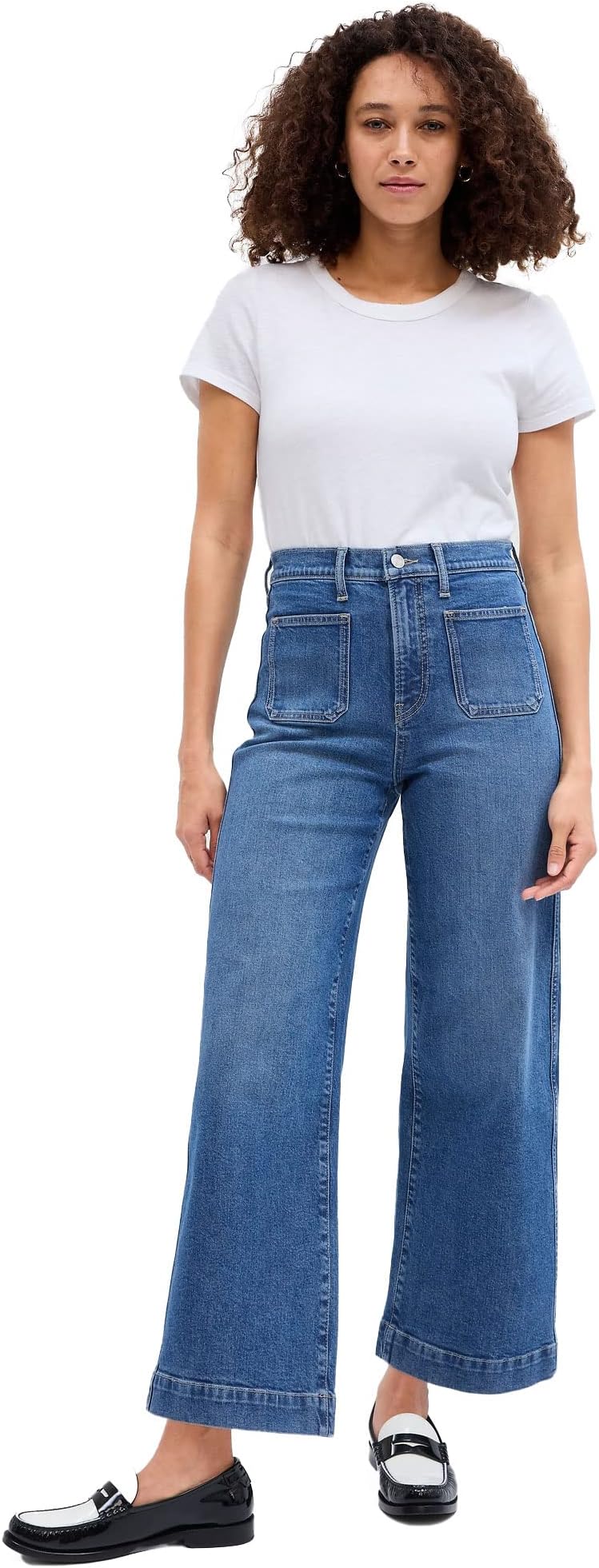 GAPWomen's High Rise Wide Leg Jeans
