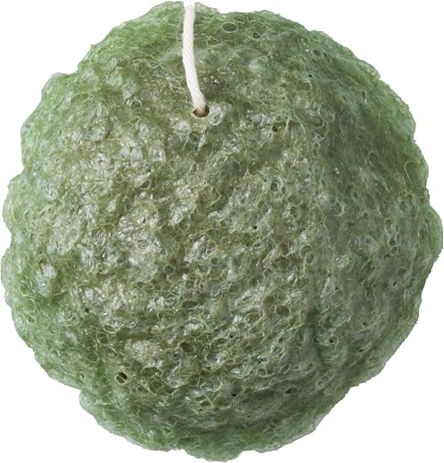 ILEM JAPAN Natural Konjac Sponge Face (Green Tea)