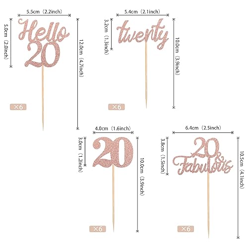 Vista 105 de 30 piezas de decoración para cupcakes de cumpleaños 15 con purpurina Hello 15 Mis membrillo quince dulces 15 dulces 15 decoración de pasteles