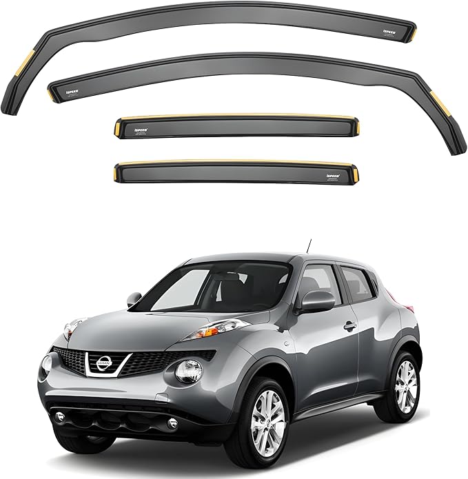 iSpeed Wind Deflectors for Nissan Juke 2010-2019