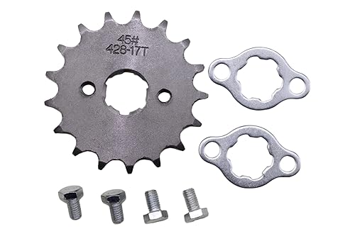 Piñón delantero para motocicleta 428 para motocross de 50 cc, 70 cc, 90 cc, 110 cc, 125 cc, 140 cc, 160 cc, motocross, mini bicicleta, TaoTao,