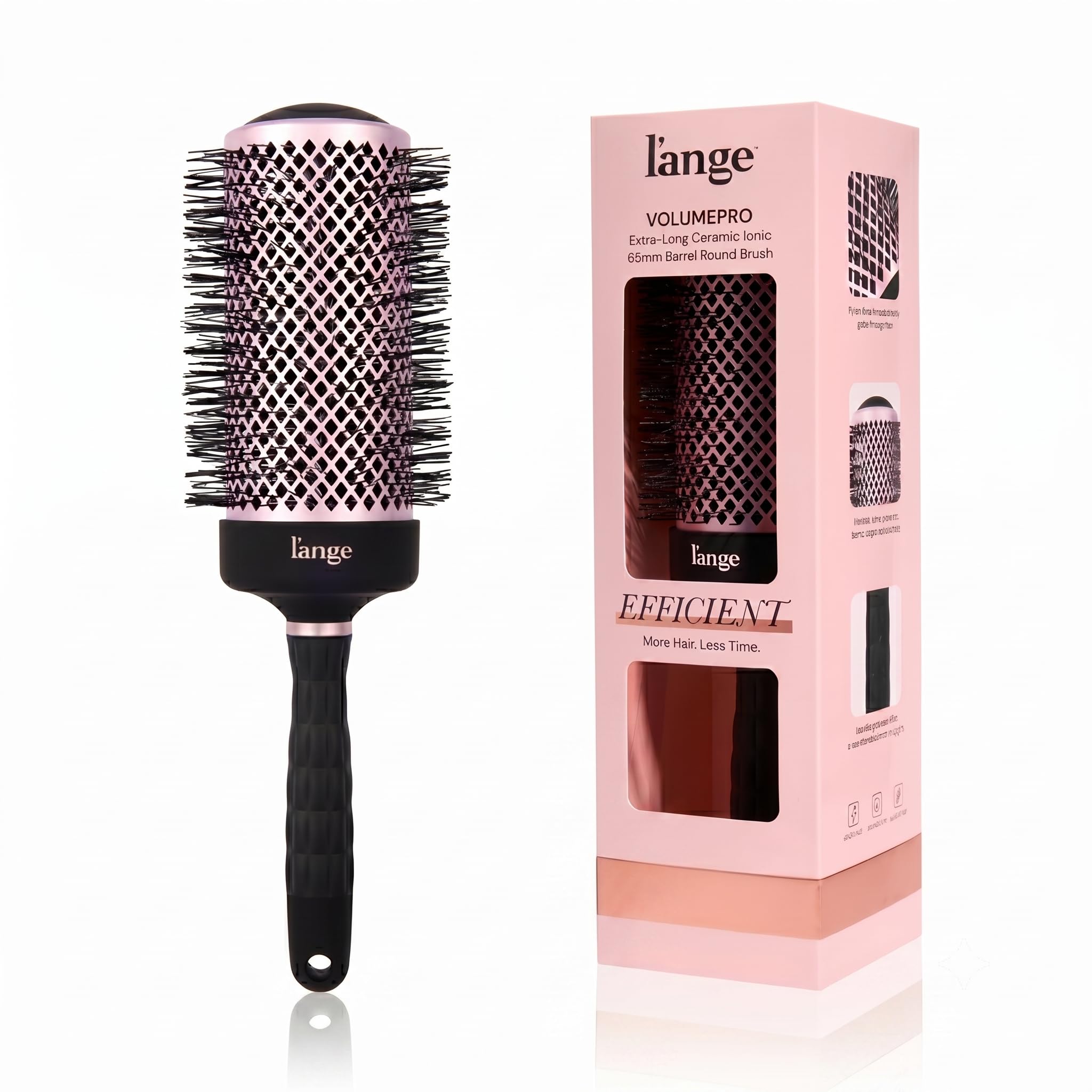 Amazon.com : L'ANGE HAIR VolumePro Extra-Long Ceramic Ionic Round