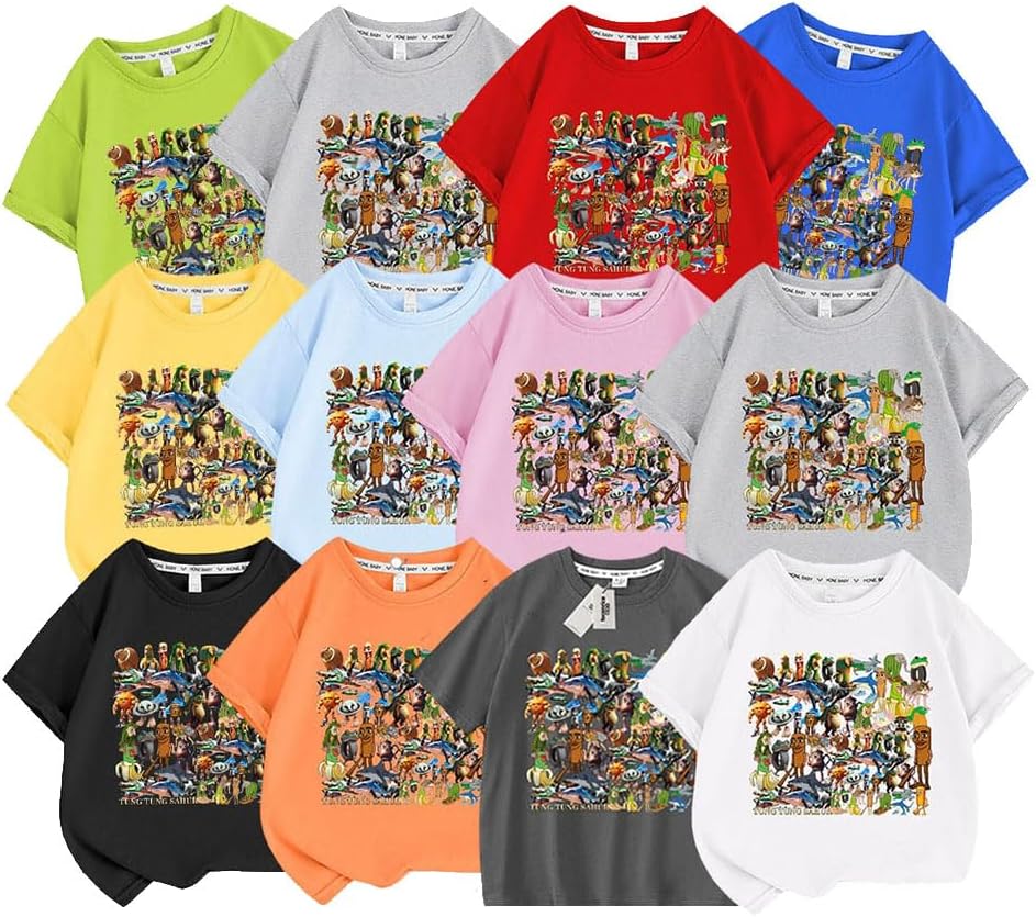 Amazon.co.jp: [QCSML] トゥントゥントゥンサフール Tシャツ