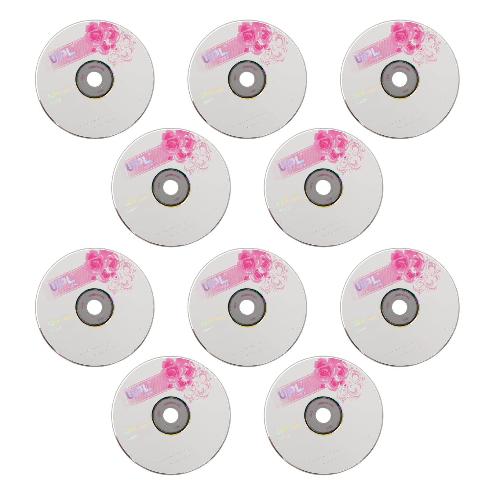 CD Vierges pour Graver de la Musique, Disques R 52 X 730 Mo, Enregistrement Haute Performance, Compatibles avec la Plupart des Lecteurs, Parfaits pour Stocker