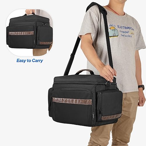 Miniatura 5 de LoDrid Travel Carry Case Compatible with PS5PS5 SlimPS4PS4 ProPS4 SlimXbox OneXbox One X for Console and 15.6" Laptop, Protective Gaming Bag with