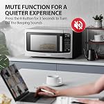 TOSHIBA TMC16S4AST Microwave Oven with Origin Inverter Technology, LCD Display and Smart Sensor, 1.6 Cu.ft, Stainless Steel