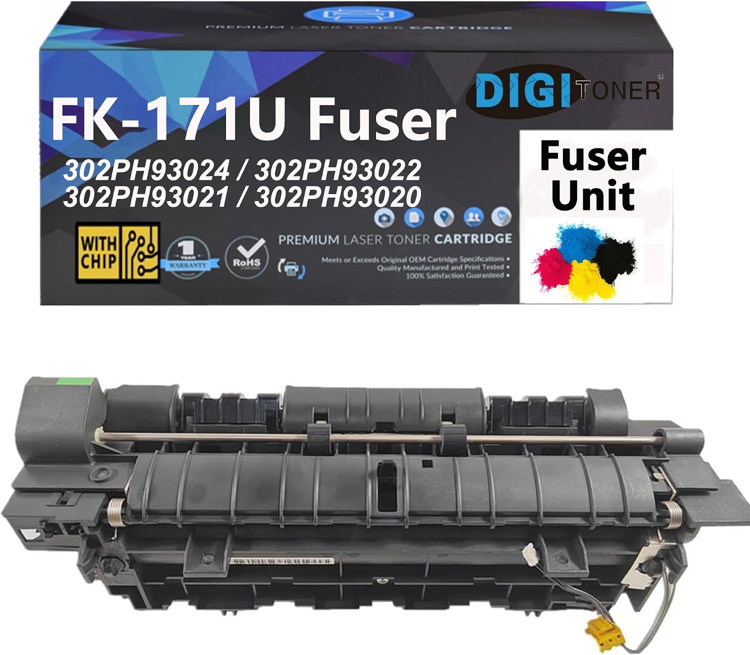 FK-171U Fuser Replacement for Kyocera FK-171U 302PH93020 Fuser Unit for use in Kyocera ECOSYS P2135 M2035 M2535 Printers High Page Yield 100K (Voltage: 110V)